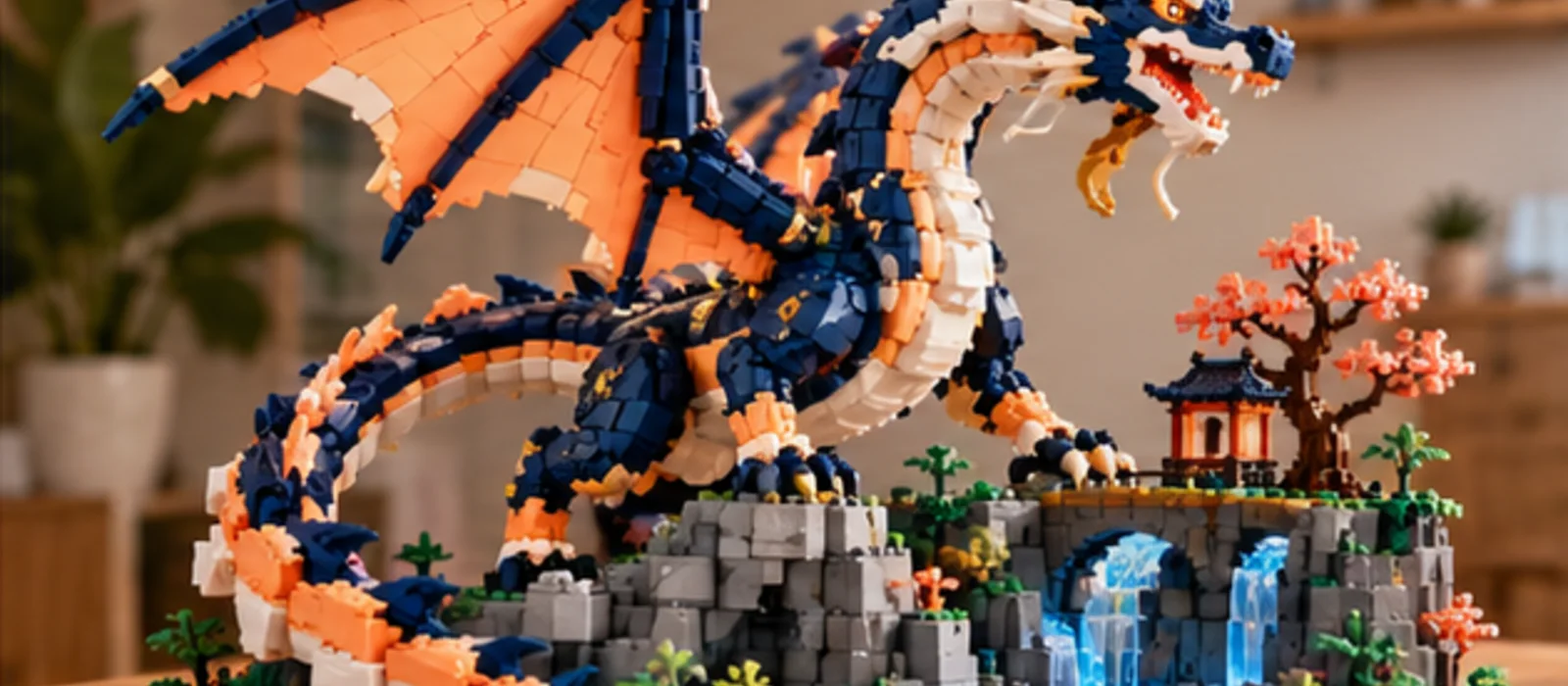 Editorial illustration for LEGO Dragon Ball